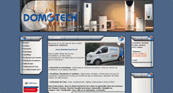 Desktop Screenshot of domotechservices.com